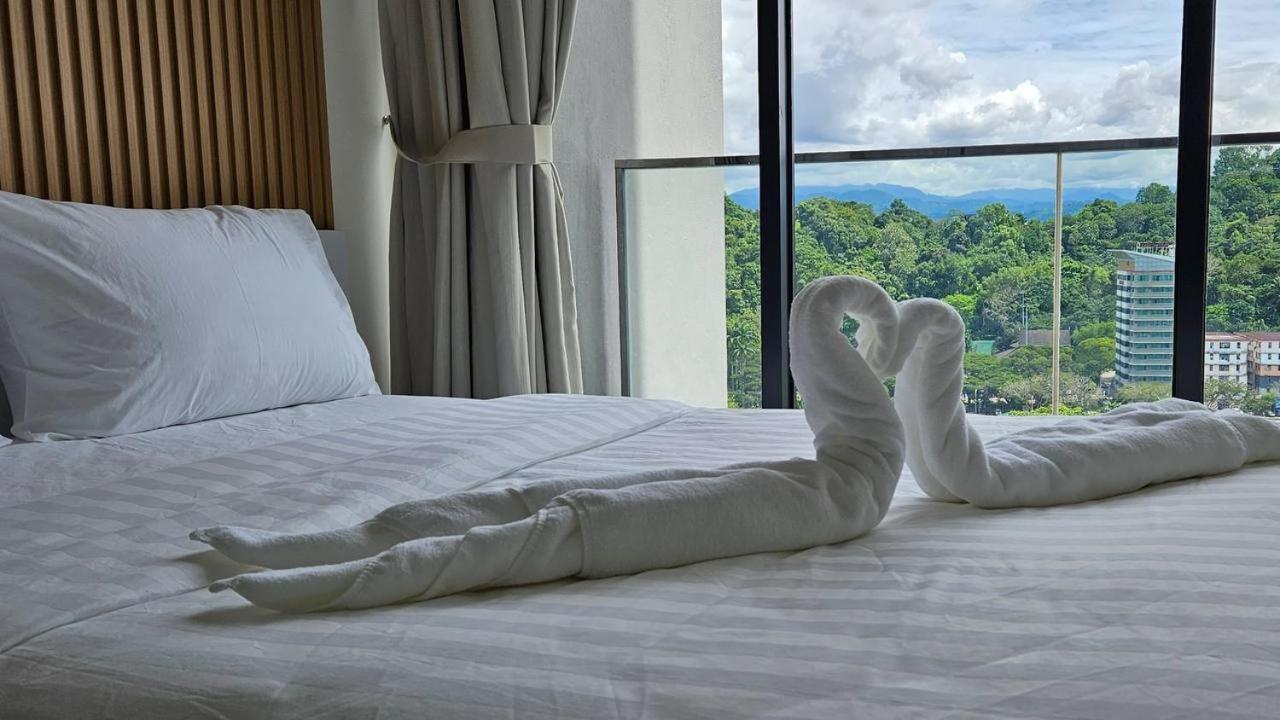 Cityview Studio Apartment At Kota Kinabalu City Centre Eksteriør billede
