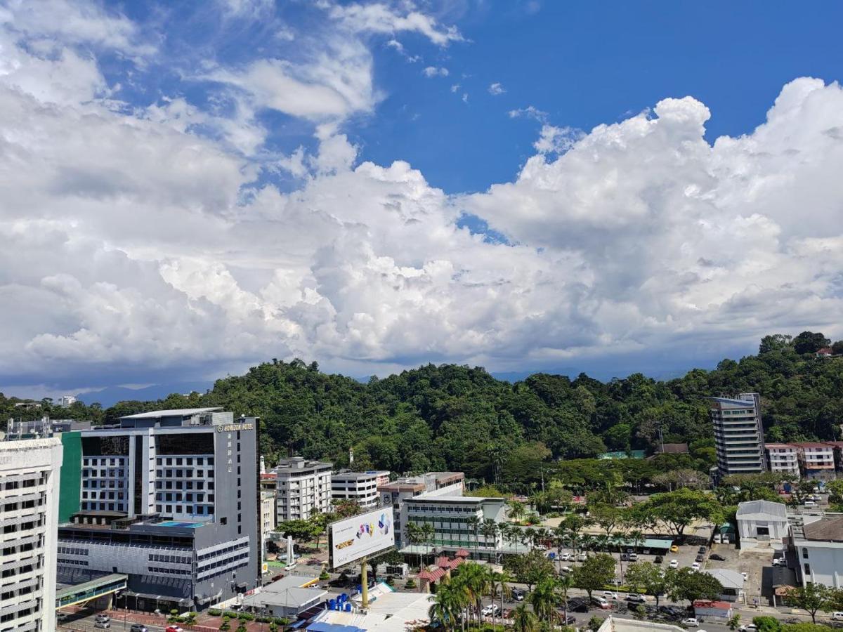 Cityview Studio Apartment At Kota Kinabalu City Centre Eksteriør billede