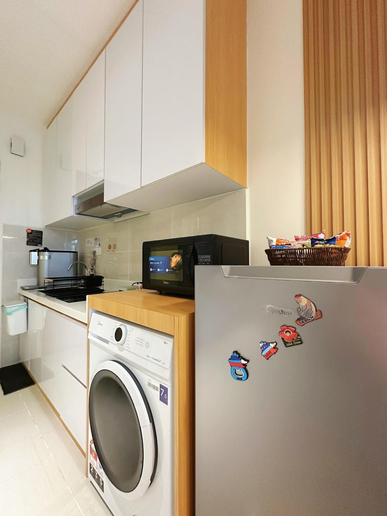 Cityview Studio Apartment At Kota Kinabalu City Centre Eksteriør billede